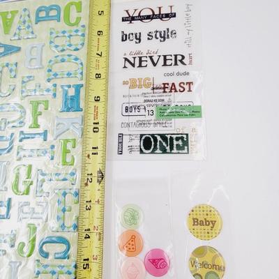 SCRAPBOOK STICKERS BUNDLE #3