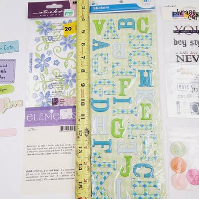 SCRAPBOOK STICKERS BUNDLE #3