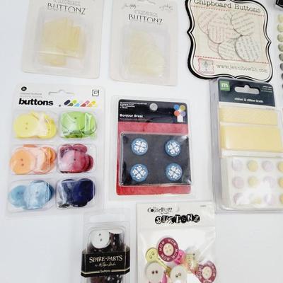 SCRAPBOOK BUNDLE - BUTTONS & SUCH