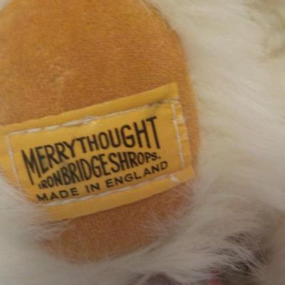 "Merry Thought Bear and New Zealand Bunny Rabbit"