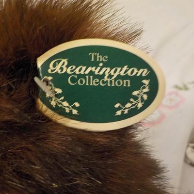 Bearington Bear's Collector and starbucks Bearista.
