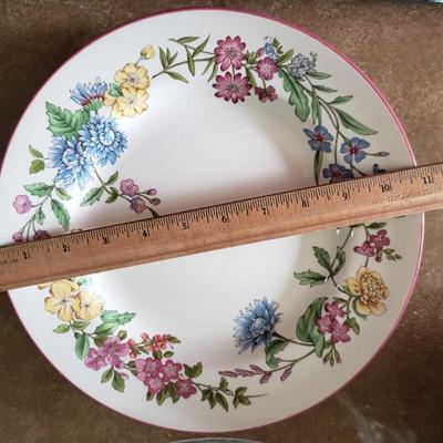 Two Spode plates