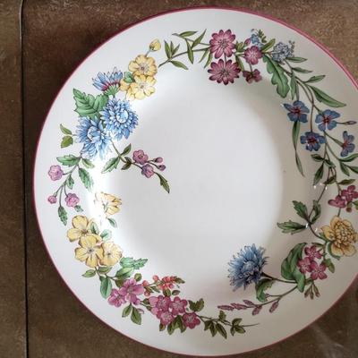 Two Spode plates