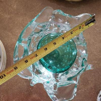 Leon Applebaum Art glass bowl signed