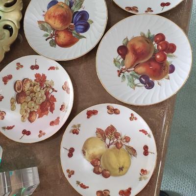 5 Winterling Roslau Porcelain 8" dishes