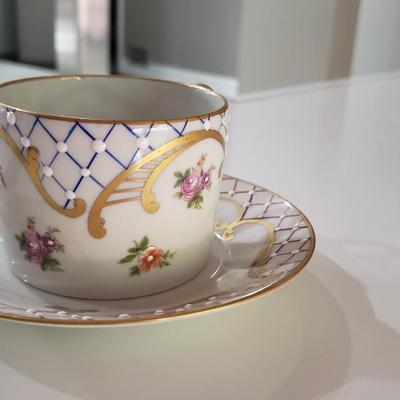 Limoges cup and saucer