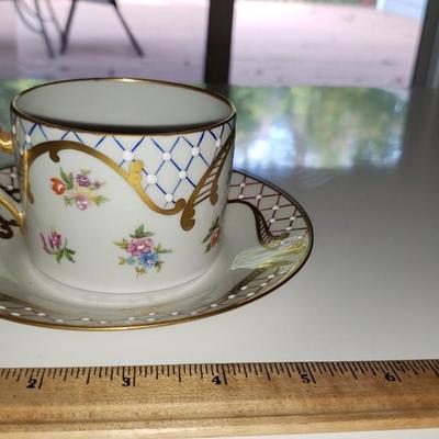 Limoges cup and saucer