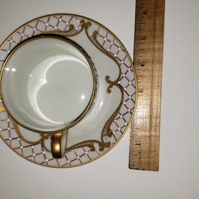 Limoges cup and saucer