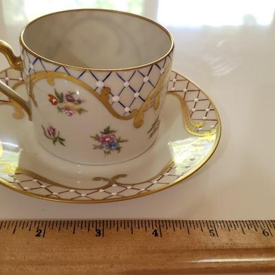 Limoges cup and saucer