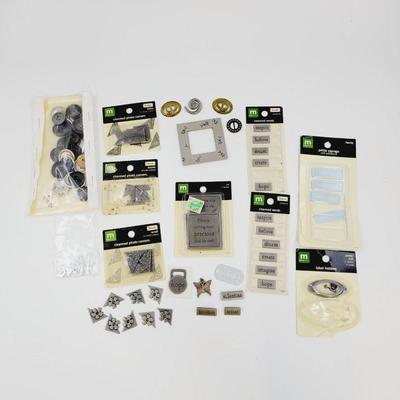 SCRAPBOOK BUNDLE - METAL DESIGNS