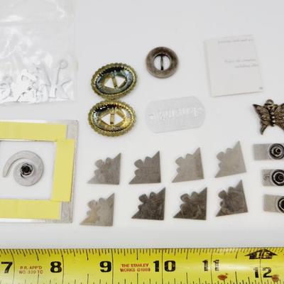 SCRAPBOOK BUNDLE - METAL DESIGNS