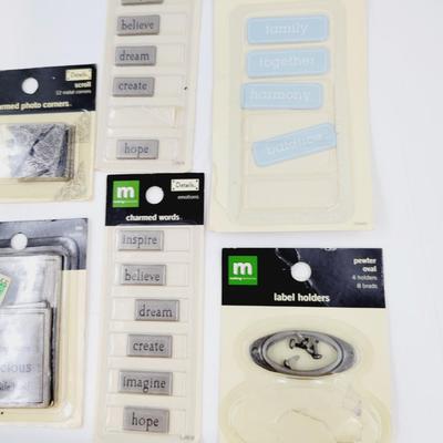 SCRAPBOOK BUNDLE - METAL DESIGNS