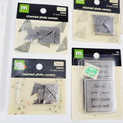 SCRAPBOOK BUNDLE - METAL DESIGNS