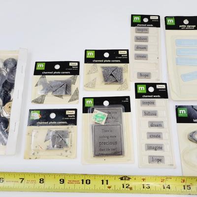 SCRAPBOOK BUNDLE - METAL DESIGNS