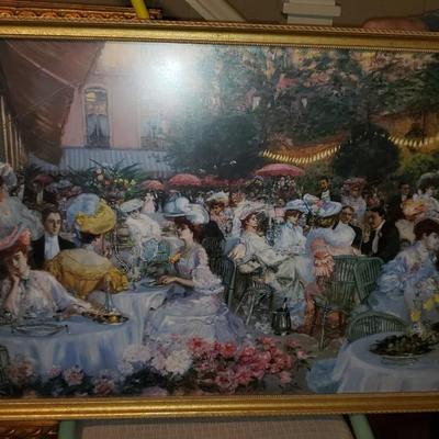Framed print by Pierre-Georges Jenniot