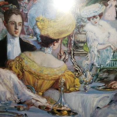 Framed print by Pierre-Georges Jenniot