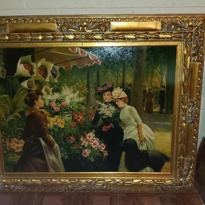 Large painting by "Jackie"
