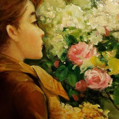 Large painting by "Jackie"