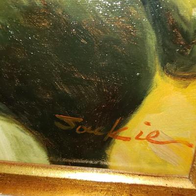 Large painting by "Jackie"