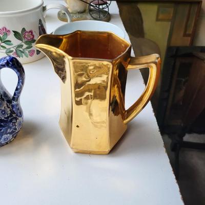 Gold Teapot Lot