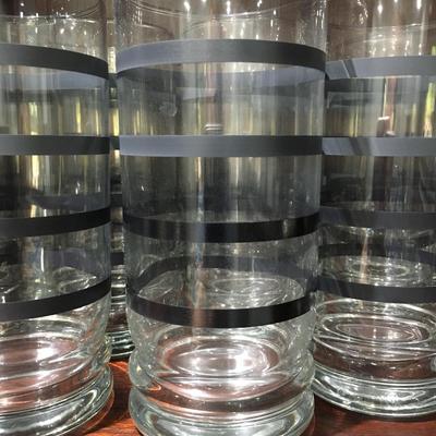 Set of 15 glasses