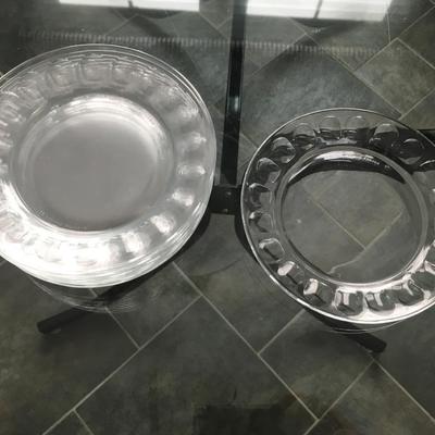set of glass dishes