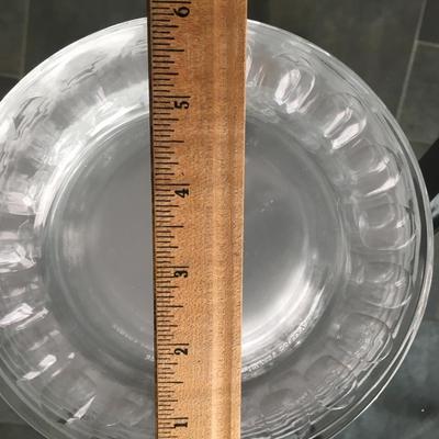 set of glass dishes