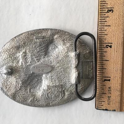Siskiyou belt buckle