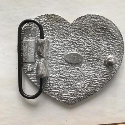 Siskiyou heart shaped buckle