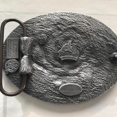 Siskiyou Rose belt buckle