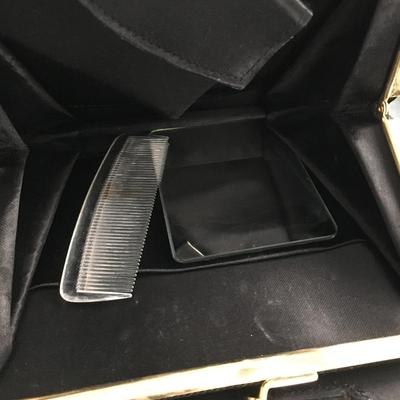 Black evening bag