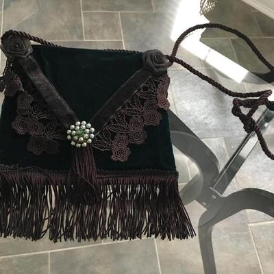 Vintage cloth purse