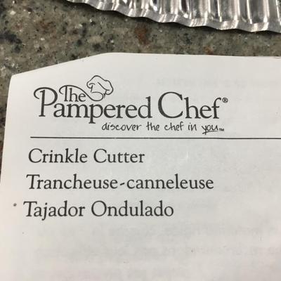Pampered Chef Crinkle cutter
