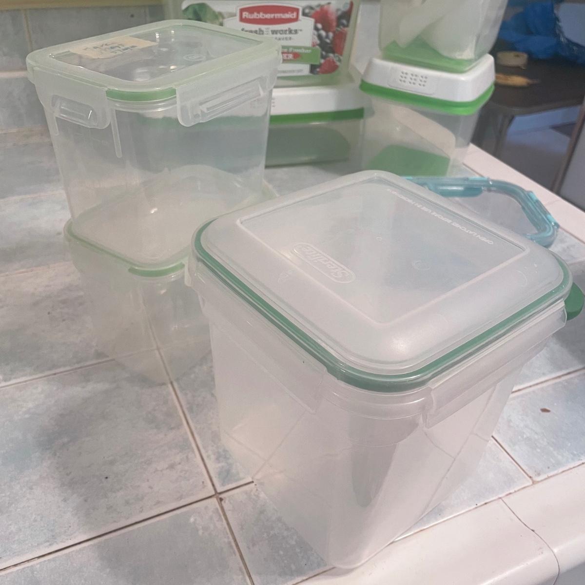 Food Storage Containers Rubbermaid, Sterilite, Ziploc, & More (KRG