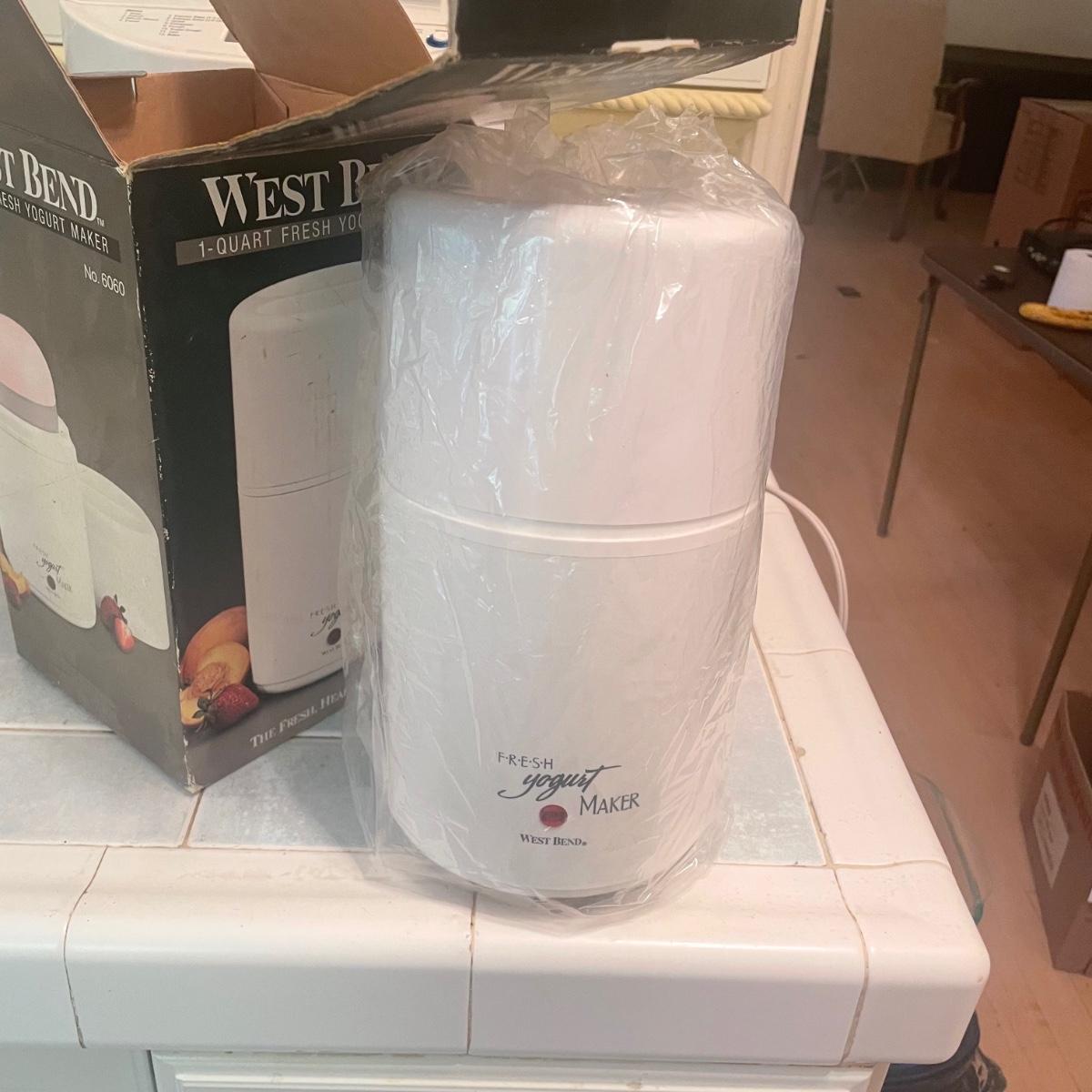 Oster Bread Maker, West Bend Yogurt Maker, & More (KRG)