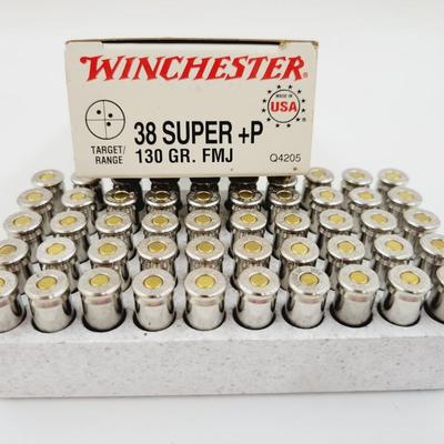 SUPER X WIN .38 AMMO