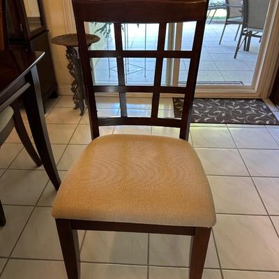 Contemporary Dining set 6 chairs & cabinet