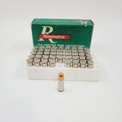 REMINGTON .38 SUPER AUTOMATIC PISTOL AMMO