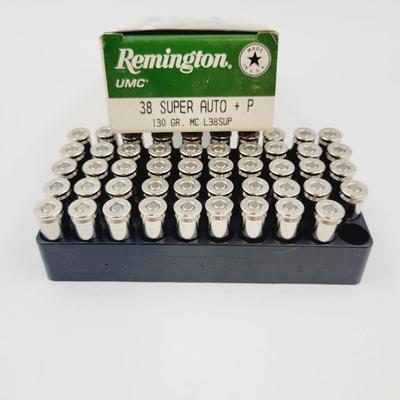 REMINGTON 38 SUPER AUTO AMMO