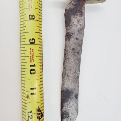 ANTIQUE ANTLER HUNTING KNIFE