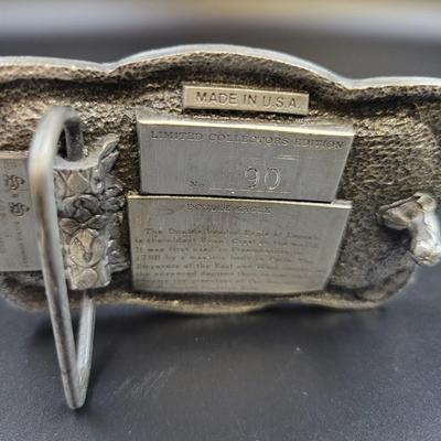 S & S BUCKLE CO. - TOPEKA SCOTTISH RITE COLLECTORS BELT BUCKLE