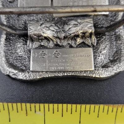 S & S BUCKLE CO. - TOPEKA SCOTTISH RITE COLLECTORS BELT BUCKLE
