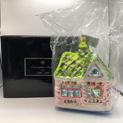 Lot 1338 Christopher Radko Glass Ornament, 1997 â€œNibble Nibbleâ€ NEW IN PKG