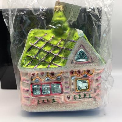 Lot 1338 Christopher Radko Glass Ornament, 1997 â€œNibble Nibbleâ€ NEW IN PKG