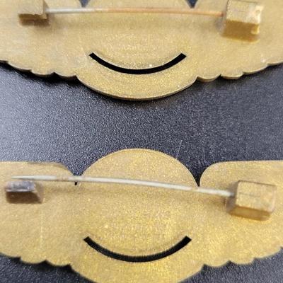 VINTAGE CONTIENTAL FLIGHT PINS