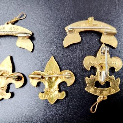 ANTIQUE BOY SCOUTS PARENT & SCOUT PINS