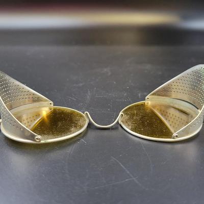 WILSON METAL & GLASS SAFETY GLASSES