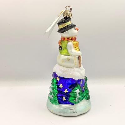 Lot 1344 Christopher Radko Glass Ornament, 2000 Snow Bell, with box