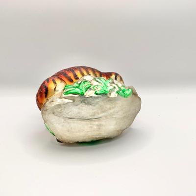 Lot 1349. Christopher Radko Glass Ornament, 1999 Tiger