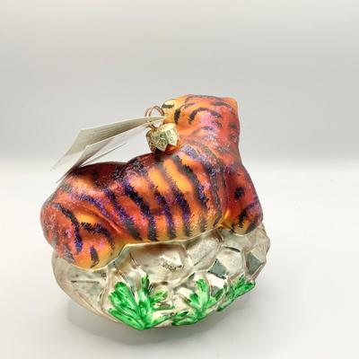 Lot 1349. Christopher Radko Glass Ornament, 1999 Tiger